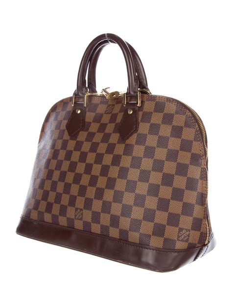 louis vuitton alma pm damier review|Louis Vuitton damier shoulder bag.